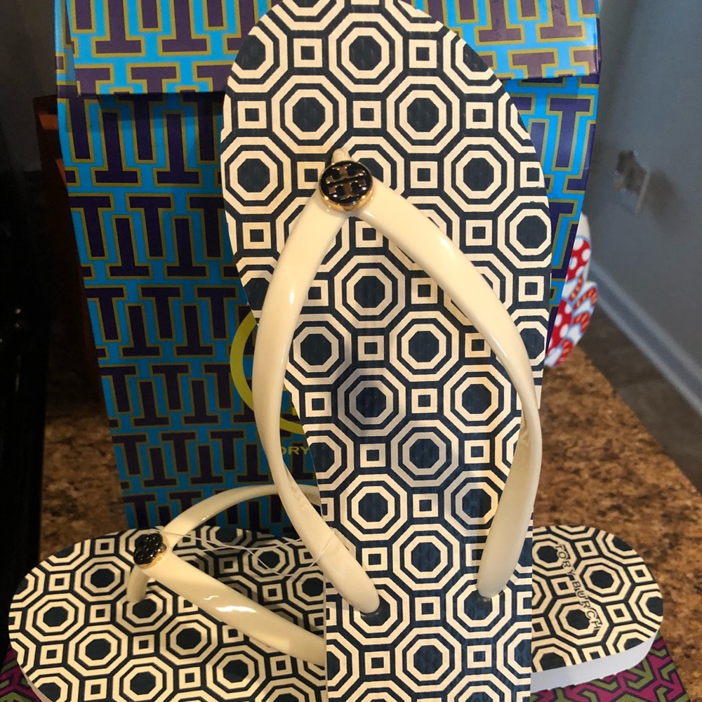 Tory Burch Printed Thin Flip Flop